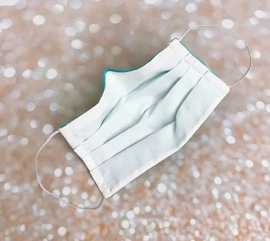 Turquoise Tiffany Blue Face Mask Premium Cotton Face Mask