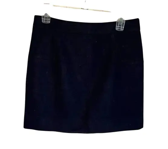 J. Crew navy pencil skirt Size 8 Blue