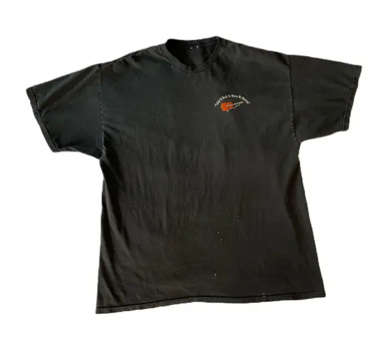 Vintage y2k 25 Years Nothin’ But The Blues 2002 Grunge Graphic T Shirt 🔥 Black