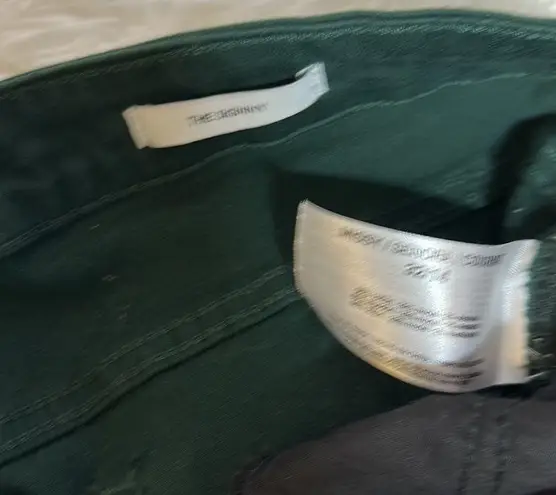 Skinny Girl  Hunter Green Jeans Sz32/14