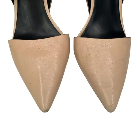 Alexander Wang Sonja Nude Bandage Heel Pumps Sandals Pointed Size 40 US 10