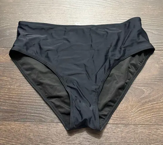 Yonique Women’s Large Black Swim Bottom