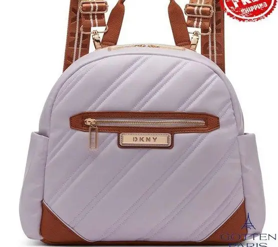 DKNY Bias 15" Carry-On Backpack Lavender Women's Bag