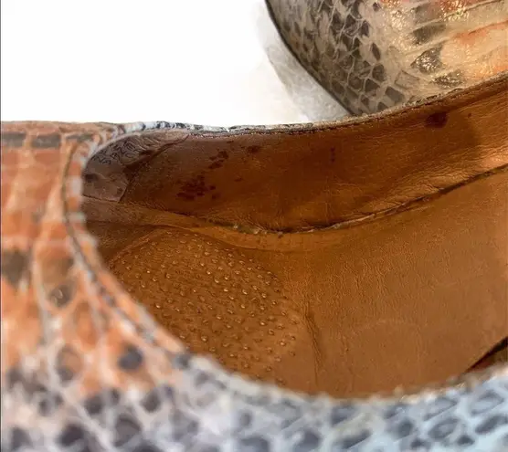 Corso Como Corso Comi Snakeskin Pumps, Sz 9.5