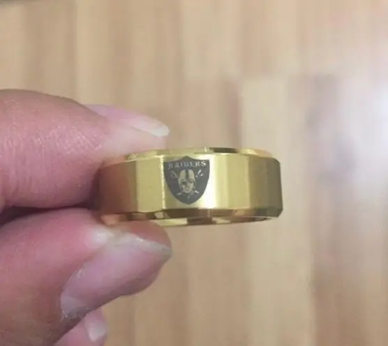 Gold Las Vegas Raiders Ring