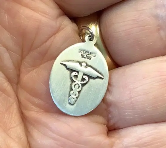 Saint Camillus Vintage Silver 925 Pendant