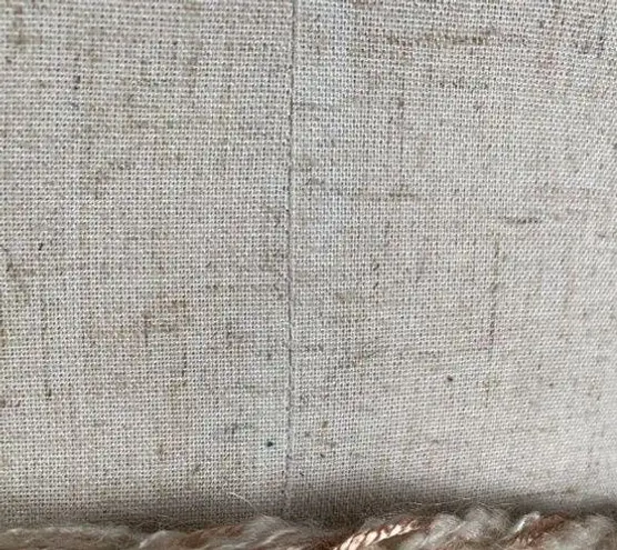 Vintage Statement Braided Waist Belt Womens Ivory Pink Tie Fabric 80s 90s Boho