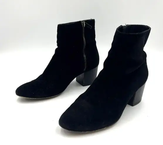 Thursday Boot Company Paloma Booties Black Suede Boots Size 9