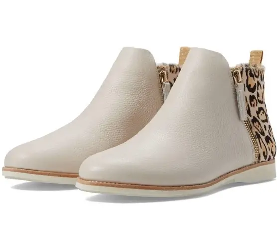 Rollie Booties 7 leather ankle boots Neutral Fall Leopard winter Casual Comfort Tan