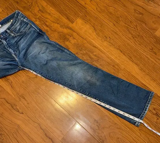 The Great . The Nerd Low Rise Denim Jeans Cropped Ankle Medium Wash size 26 - Image 5