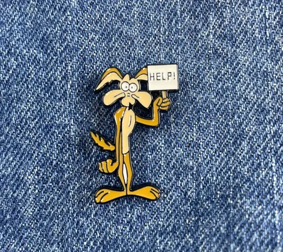 Wile Coyote Enamel Pin