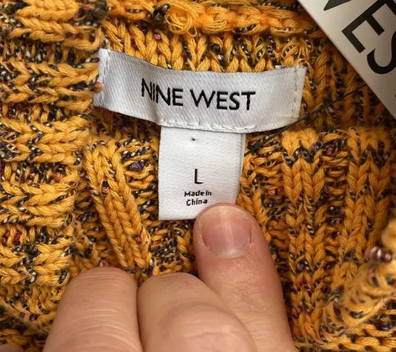 Nine West  NWT mock neck sweater vest.