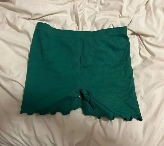 biker shorts Green Size L