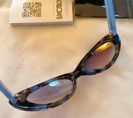 Emporio Armani sunglasses EA4143 Purple Havana frame gradient Lens NIB