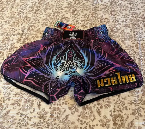 Boxing Shorts Purple Size XXS