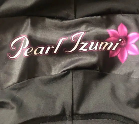 Pearl Izumi  For Women Premium Bike Shorts Floral Print Sz. S Black Logo Padded