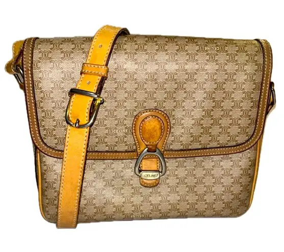 CELINE Vintage Macadam Crossbody