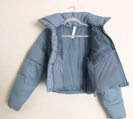 Alo Yoga Gold Rush Puffer Celestial Blue S