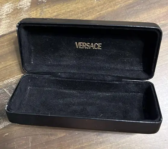 Versace  Medusa Black Hardshell Case Sunglasses Black Sunnies