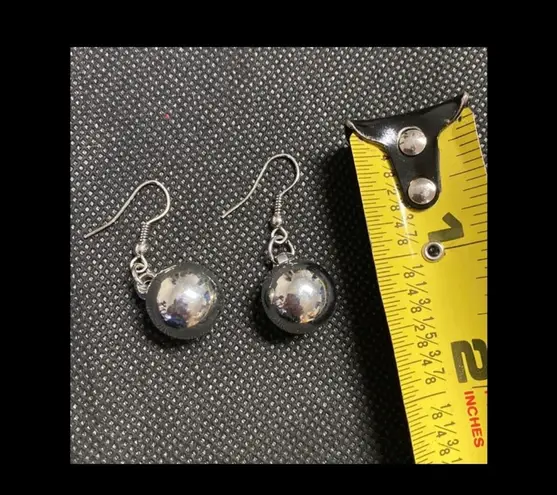 CG Jewelry Cg- marble stones in orange, green & clear stone necklace with silver earrings r