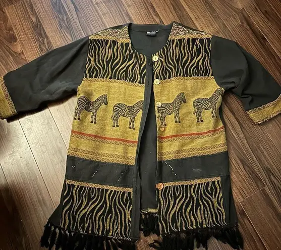 Ruby n style black cardigan top embroidered 3x Size undefined - Image 1