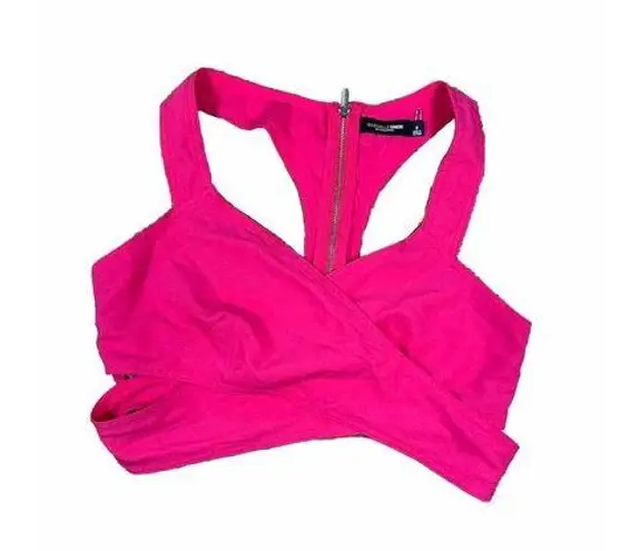 New York And Company Gabrielle Union Women Pink Sleeveless Blouse 8