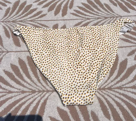 American Eagle NWT ARIE POCK A DOT BIKINI BOTTOMS 