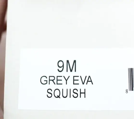 JSlides J/Slides SQUISH Grey EVA Sandal Size 9 NIB