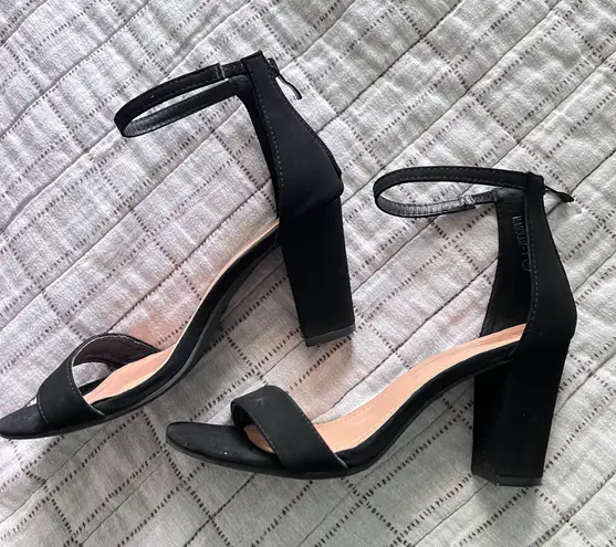 Top Moda Black Heels