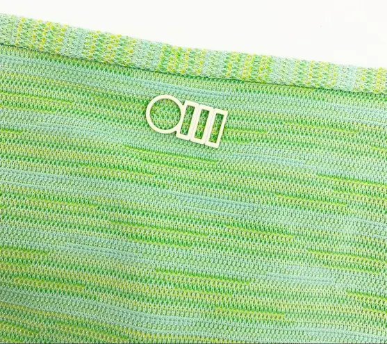 Solid & Striped Lulu Knit Bikini Bottoms: Light Green