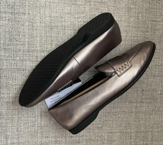 Aerosoles Benvenuto Casual Loafer Size 11 Graphite NEW Career Work Modern Flat