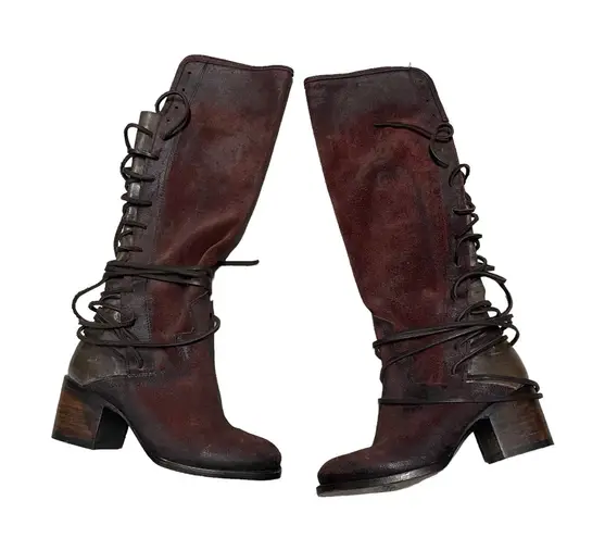 FREEBIRD by Steven Coal Boot - Wine Suede - 6