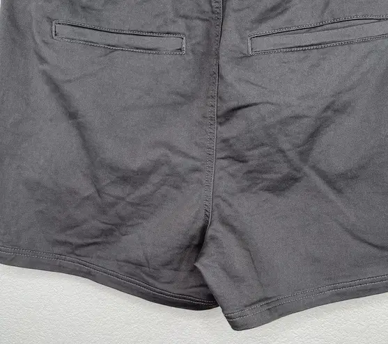 Abound Gray Women's 4" Stretch Pull On Elastic Waist Shorts Size Large NWT