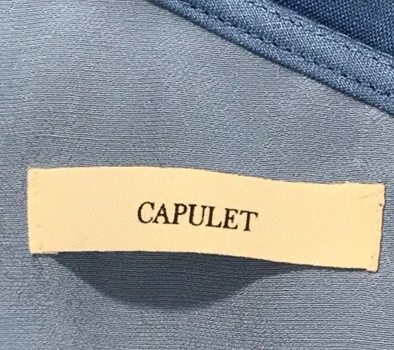 Capulet Clara Blue One Shoulder Minidress Size XS NWT