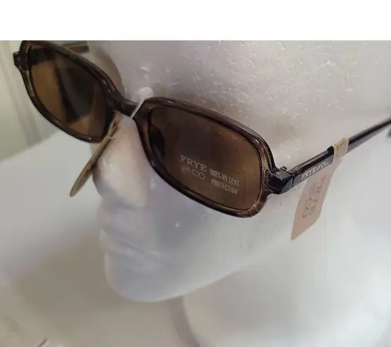 Frye NWT  and Co. Women's Brown Rectangle Sunglasses