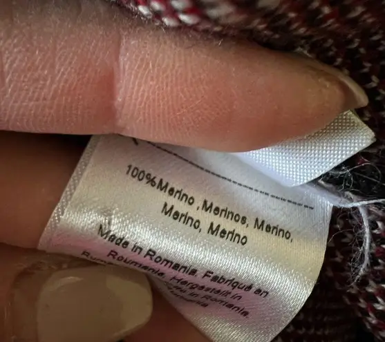 HAYLEY MENZIES Dead or Alive Fringe Knit Moon Star Sweater Sz S