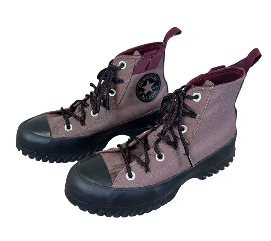 Converse Chuck Taylor Lugged 2.0 High Top Shoes Brown Black Men 4.5 Women 6.5