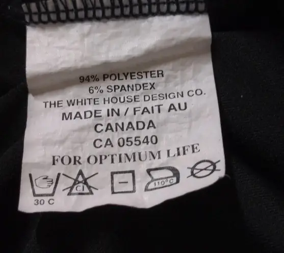 Sympli the Best Canada Black Cardigan Kimono Open Front – Size 4