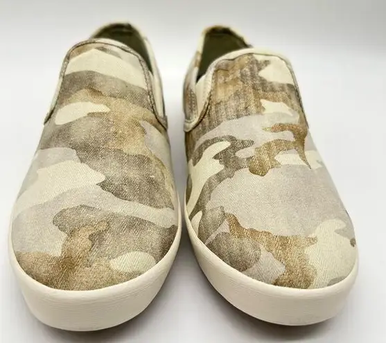 Seavees  Shoes Womens 9 Sage Camo Baja Slip On Herringbone Twill Shoes NEW