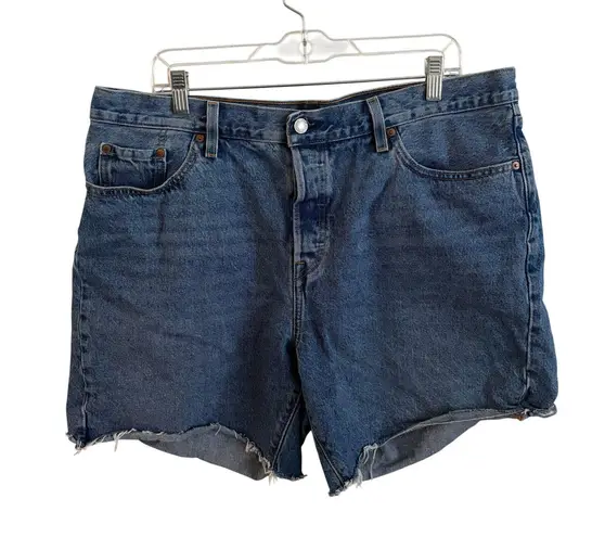 Levi’s 501 ‘90s Light Wash Button Fly Denim Jort Short 16W Women’s Blue