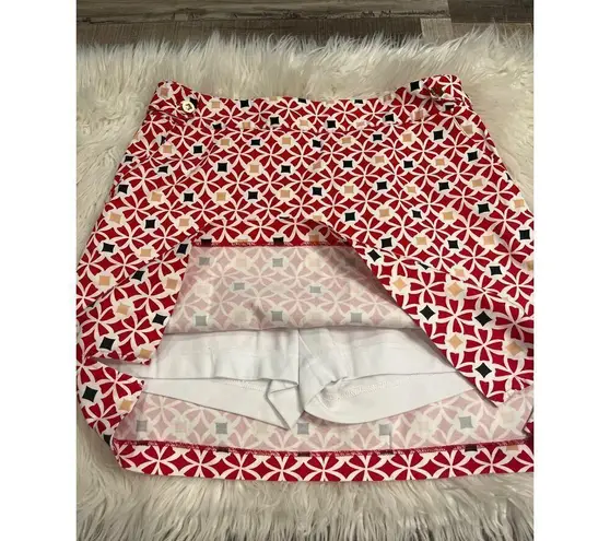 EP Pro stretch cotton golf athletic athleisure skirt/skort 12 Red