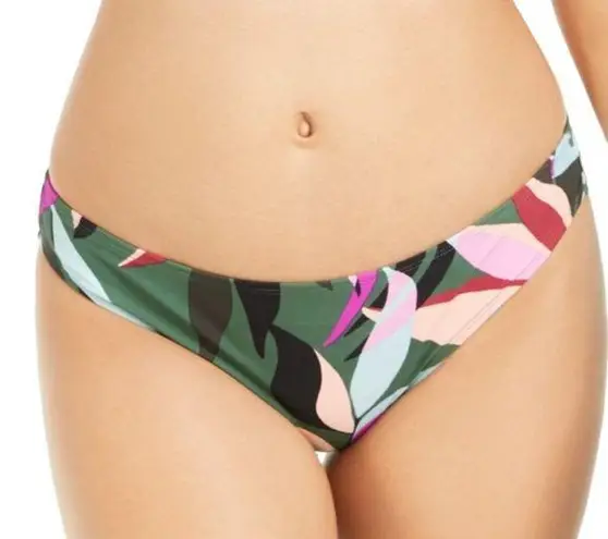 Hula Honey Olive Floral hipster bikini swim bottom