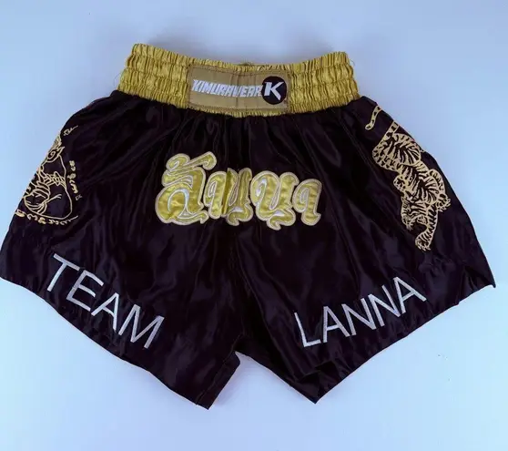 Kimurawear Muay Thai Shorts Gold