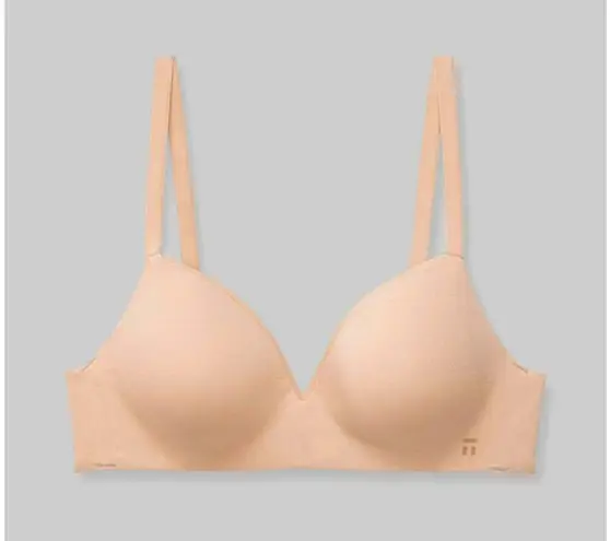 Tommy John Cool Cotton Lightly Lined Wireless Bra in Maple Sugar Pima sz. 36D