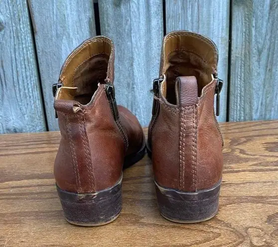 American Eagle  brown leather basel ankle boots 6.5