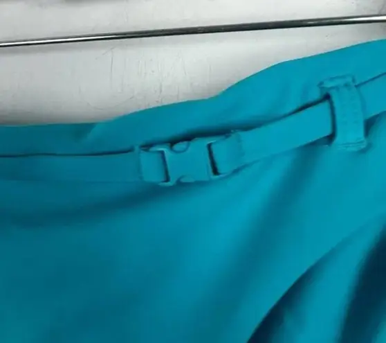 ANDIE NWT Swim The Riviera Bikini Bottom Flat Belt Bright Blue Size XS NEW