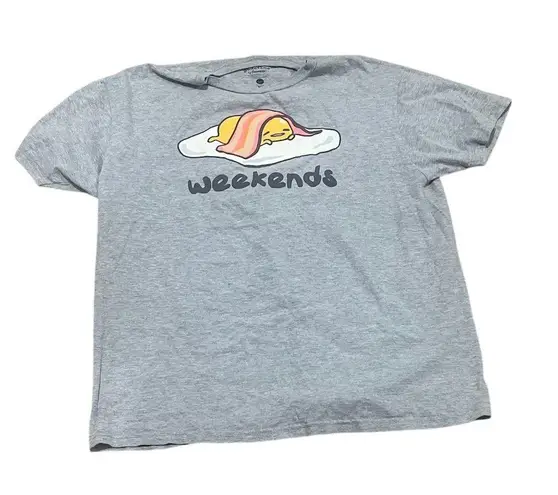 Sanrio Gudetama "Weekends" Graphic T