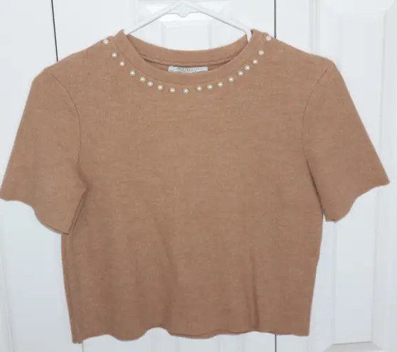 ZARA Pearl Top