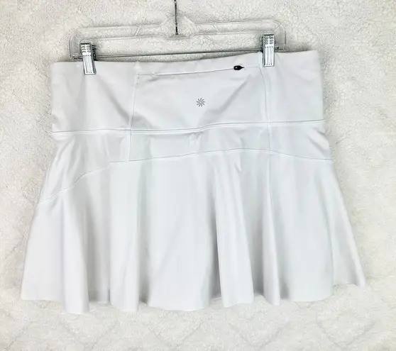 Athleta Ace Tennis Skort 13.5" Size 1X Bright White Golf Athletic Running