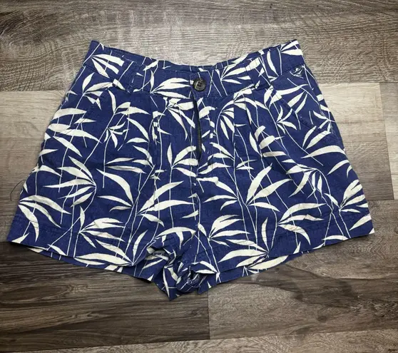 I Love H81 Womans blue with a white leaf Size 25 Pockets